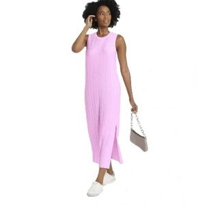 Sleeveless Light Pink Maxi Dress
